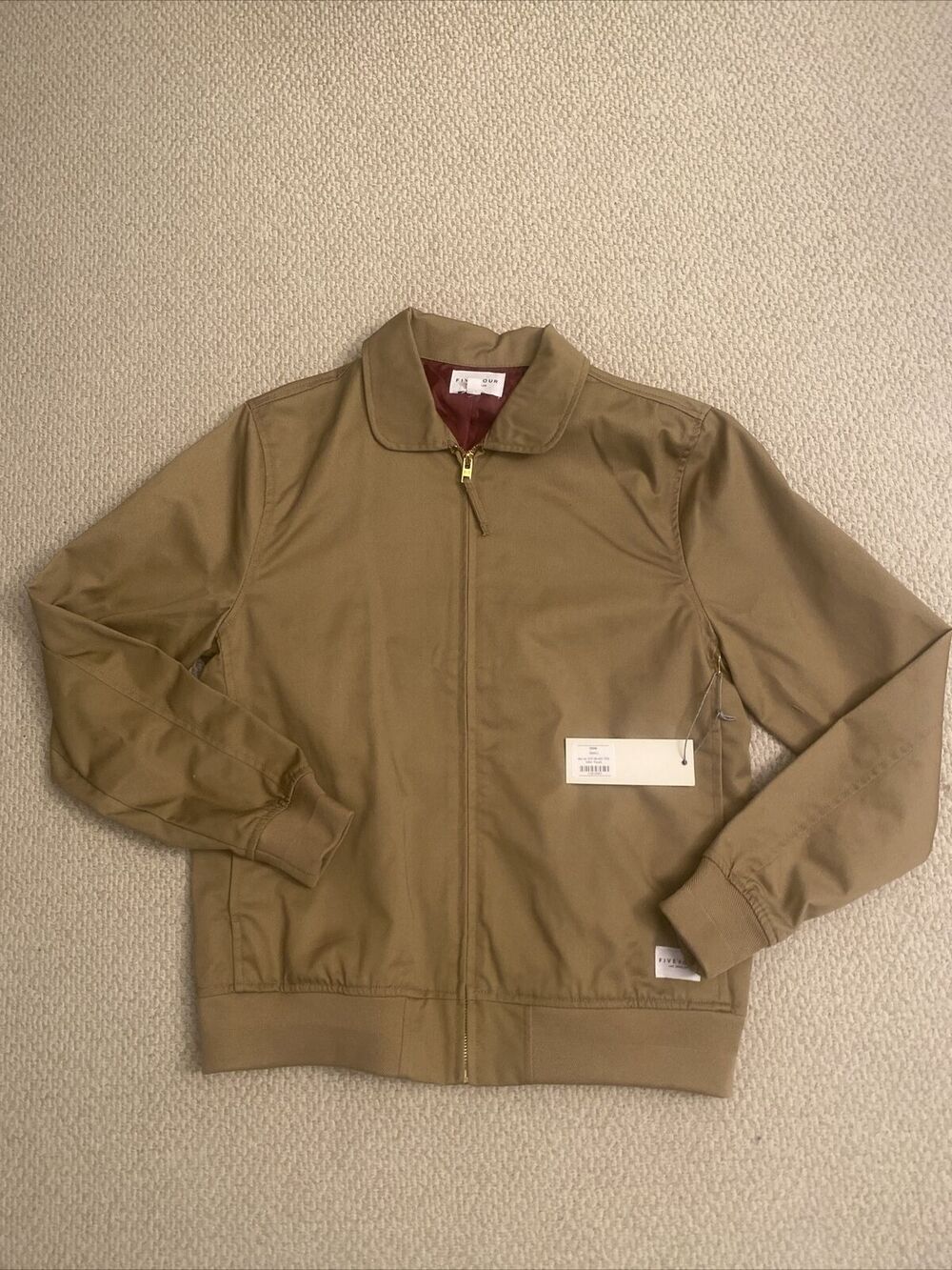 Five Four Los Angeles Odin Taupe Small Men’s Jacket